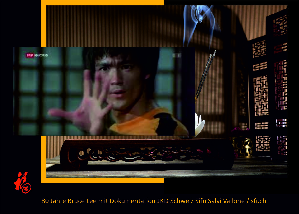 80 Jahre Bruce Lee durch Dokumentation mit der JKD Schweiz und Meister Sifu Salvi  Vallone